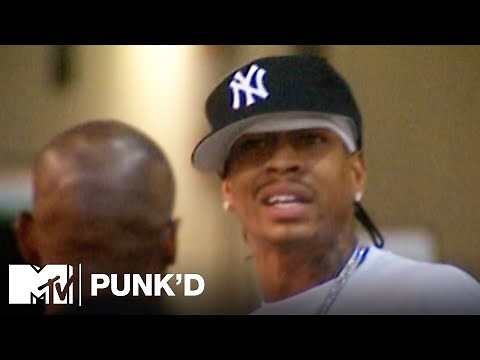 Ashton Kutcher vs. Allen Iverson, Jermaine O'Neal, George Lopez & Tyrese | Punk'd