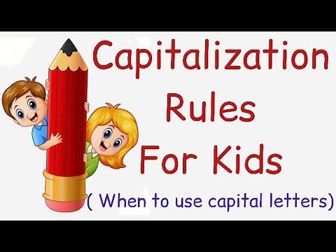 Capitalization Rules /When to use capital letters /ENGLISH GRAMMAR