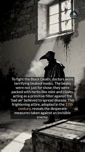 53K views · 361 reactions | This terrifying mask was a 17th-century doctor's best defense against deadly plague. #history #medieval #didyouknow | Earthly Wonders | Facebook