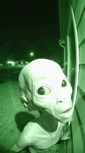 👀🟢 Night Vision SHOCK: Night Vision Camera Spots STRANGE Humanoid Creature Near Our House!
