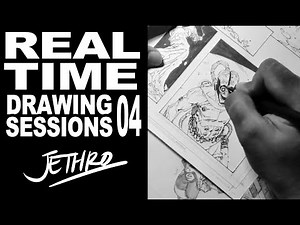 Drawing Sessions Realtime #4: Comic Pages 2