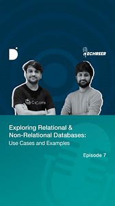 SQL vs NoSQL Databases: Which one is the ultimate choice for a developer? In this insightful discussion, Taimoor and Daniyal shed light on the ideal use cases for each database. From its structure to service level agreement, this captivating discussion will help you navigate the use cases and choose the right one for your projects. Don't miss out on this engaging debate! Full Episode Link: https://youtu.be/nxUyuA0emUg #SQLvsNoSQL #RelationalvsNonRelational #Structured Data #DatabaseManagement #T