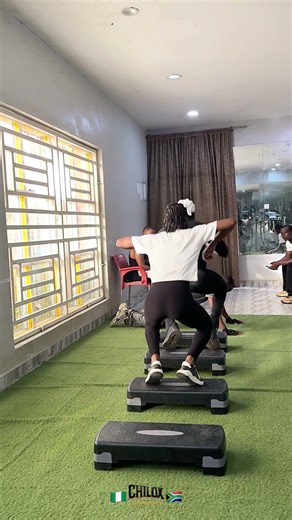 Fitness Is Fun 🇳🇬❤️🇿🇦 #chiloxtheexuberant #kingofsquats #trending #viral #glutes