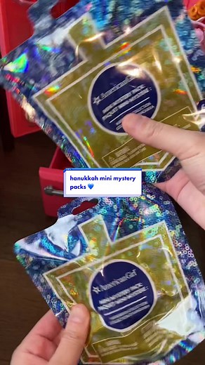#unboxing american girl’s mini mystery packs 💙 #americangirl #agdoll #miniature #mini #toy #food #minifood #minikitchen #satisfying #hanukkah #fypシ #fypシ゚viral #fypdongggggggg #viral