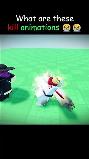 What are these kill animations 😭😭 #forsaken