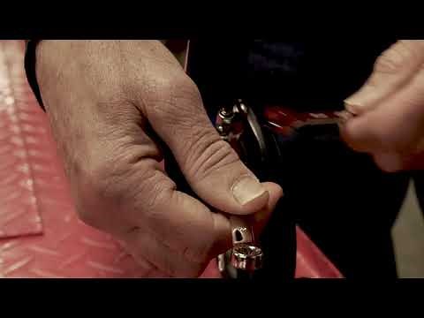 How to adjust your wheel lock on your rollator.