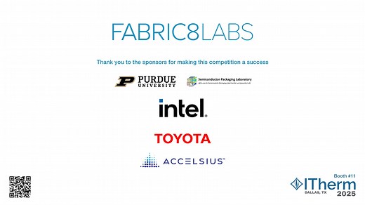 Fabric8Labs | IEEE ITherm Student Cold Plate Design Competition