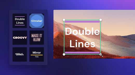 動画やスライドショーに動くテキストを追加する方法 | Clipchamp Blog