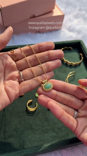 Quella Jewels Order packing BTS #antitarnish #jewellery #necklace #fashionaccessories #shopnow