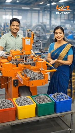 Nail Making Machine #ytshorts #youtubeshorts