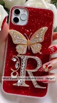 A to Z Alphabet Mobile Cover | Most Beautiful & Stylish Phone Case Collection