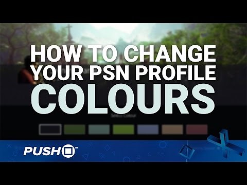 How to Change Your PSN Profile Colour on PS4 | Firmware Update 4.50 | PlayStation 4 Guides