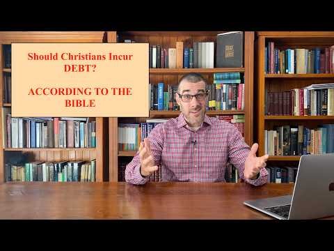Should Christians Incur Debt according to the Bible?