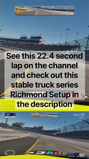 Richmond Trucks Race Setup | 22.497 Lap Time | NASCAR 25