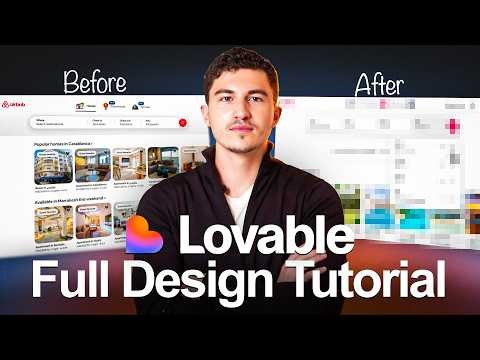 How To Prompt Designs Into Your Lovable App (Airbnb Tutorial)