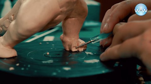 Sculpting Godzilla vs Kong 2021 / Build an impressive scene diorama