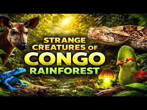 Inside the Congo Rainforest | Strange and Beautiful Creatures of the Wild