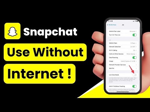 How to Use Snapchat Without Internet