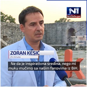 Šta vi mislite o izjavi Kesića da je Bosna i Hercegovina inspirativna i da bi emisija trajala 24 sata, a ne 24 minuta :) pišite nam u komentarima 👇 | N1 Bosna i Hercegovina