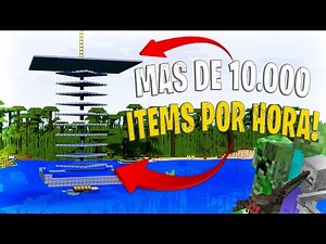 ¡COMO HACER LA MEJOR GRANJA DE MOBS EN MENOS DE 5 MINUTOS! ¡MAS DE 10.000 ITEMS! MINECRAFT JAVA 1.20