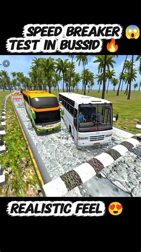 Bus Simulator Indonesia 🚍 | Speed Breaker Test – So Realistic 😍