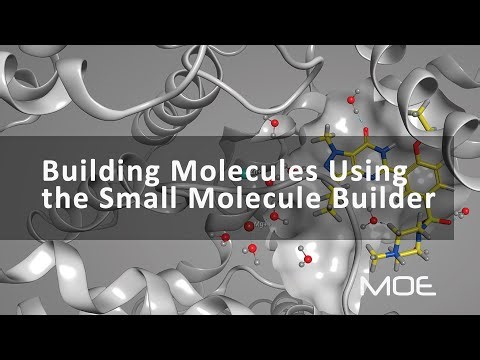 Building molecules using the Small Molecule Builder