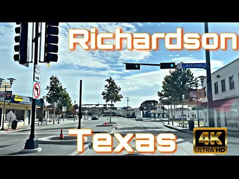 Richardson, Texas ( DFW Metro ) - City Tour & Drive Thru