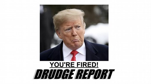 Drudge tweets 'You're fired' after Biden projected as winner