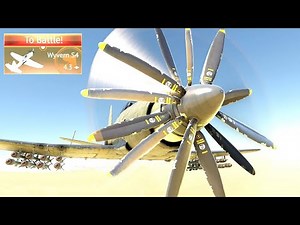 Grinding Canberra using Wyvern 💥💥💥 TURBOPROP Counter-rotating propellers