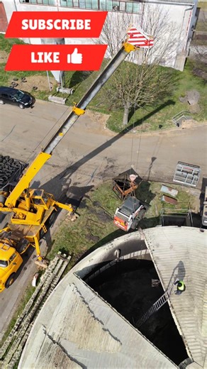 Working at a Biogas Plant#Biogas #BiogasPlant #BiogasStation #Cleaning #SustainableEnergy #Shorts