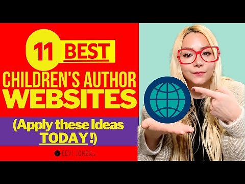 11 BEST Children's Author Websites (apply these ideas TODAY!) | Eevi Jones