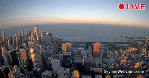 【LIVE】 Webcam en direct Chicago Skydesk | SkylineWebcams