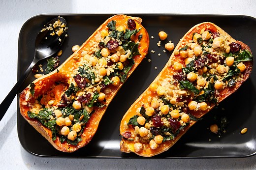 Stuffed Butternut Squash Is The Healthy Dinner You Need Tonight