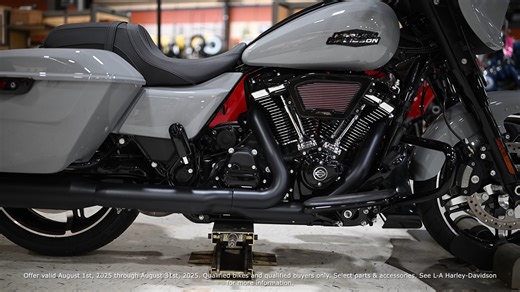 2.2K views · 41 reactions |  Ride now & upgrade on us!  Now through the end of August, purchase a new Harley-Davidson® Road Glide® or Street Glide® and we’ll throw in a FREE Stage 1 Kit and a FREE backrest with your purchase! Oh… and we’ll install it for you at no cost as well. ️  Offer valid now through August 31st. ✅ Qualified bikes & qualified buyers. ⚙️ Select parts & accessories.  See L-A Harley-Davidson for full details. | L-A Harley | Facebook