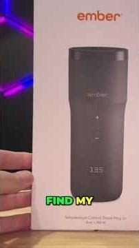 Ember Mug 2+ Unboxed: Apple Find My Mug You Can Track!