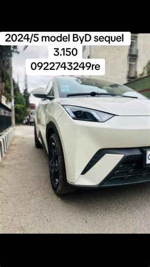 #creatorsearchinsights Make:BYD Model:Seagull Generation:1st Trim:Premium Year:2024/5 Body Type: Crossover SUV Seats: 5 Engine: 152KW 204HP Battery Capacity: 68.8KWh Drive Type: FWD/2WD Transmission: Automatic Top Speed: 150KM/H Fuel: Electric Plate:C5*** Code 2 Mileage:6,000 Kms Condition:As Good As Brand New 🔋405 Kms Per Full Charge Cash price :---- 3,150,000 birr 2% commission.re 📲0922743249 👇👇👇👇👇👇👇👇👇 https://t.me/sertoader