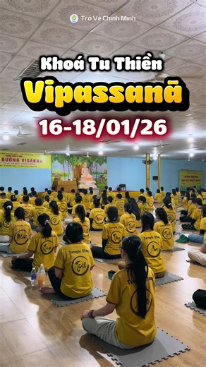 Khoá Tu Thiền lần thứ 35: Hành Trình Tìm Kiếm Chính Mình