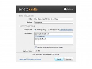New Amazon Send To Kindle App Makes It Easy To Send Documents To Your Kindle Devices