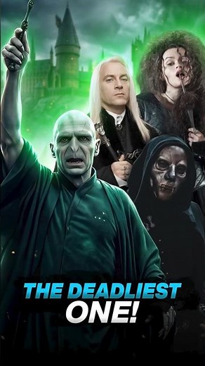 Voldemort’s Most Dangerous Death Eaters Ranked #harrypotter