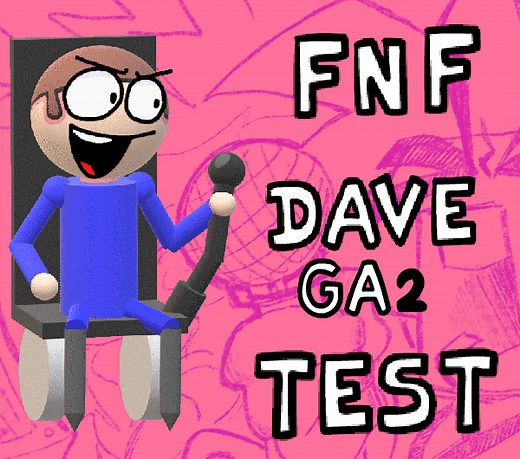 FNF Dave Test (Golden Apple 2.0) by Bot Studio