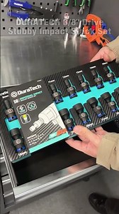 ✅The #DuraTech 3/8" Impact Universal Joint Socket Set is Designed for Jobs Where Flexibility Matters