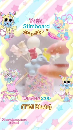 🪅|| @╰┈➤𝐩𝐢𝐱𝐥𝐞-𝐩𝐥𝐚𝐭𝐞 Yatta from dandy’s world stimboard request!! || I don’t know who made the fan art drawings it was a repost on Pinterest ˶o̴̶̷᷄‸o̴̶̷̥᷅˶ let me know if you know who made these so I can credit them accordingly. || I do not own anything shown. || #stimboard #asmr #fyp #slime #dandysworld