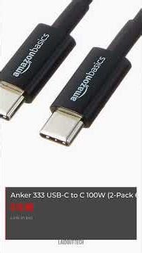 Top 5 USB-C Cables Under $20 in 2026 #Shorts