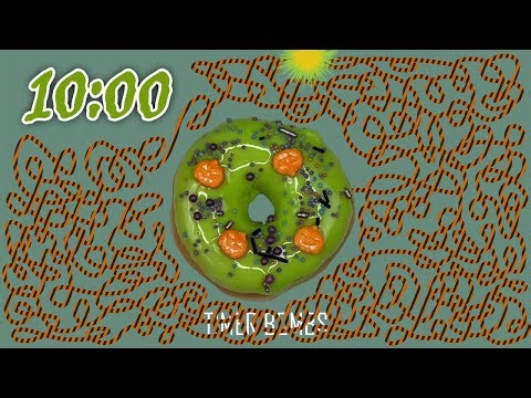 10 Minute Halloween Donut Bomb Timer – Sweet & Spooky Countdown 🍩🎃