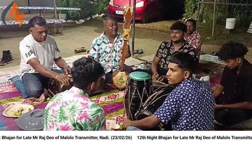12th Night Bhajan for Late Mr Raj Deo of Malolo Transmitter, Nadi. (23/02/26) | WAILOALOA FUNERAL SERVICES- Live Streaming