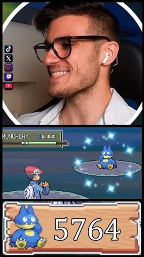 Shiny Munchlax in Pokémon Platinum! #pokemon #shinypokemon #shiny #shinyhunting