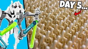 五天打造史上最大乐高机器人军团