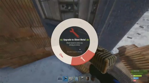 RUST 新概念村庄掩体基地 4BUNKERS 1-4人 开了科技也不太好炸