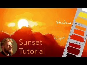 How To Paint Glowing Sunsets That You Feel | Procreate Tutorial
