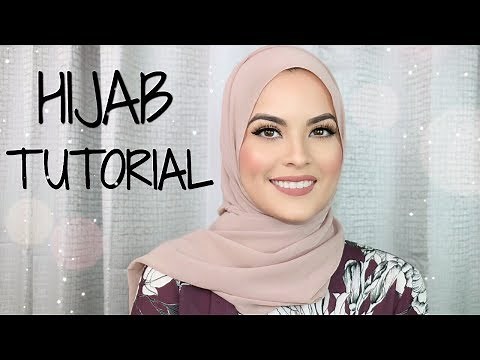 EASY CHIFFON HIJAB TUTORIAL | Omaya Zein